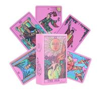 Genérico Baraja de Tarot | Baraja de Tarot para Adivinación del Destino | Cartas para Familiares | para Adultos en Casa, Viajes, Camping, Festivales, Interacción Social