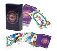 Genérico Baraja De Tarot | Juego Espiritual De con Guía | Tarot Barajas De Adivinación E Intuición | para Familia Adultos Hogar Diario Viajes Vacaciones Reuniones Festivales Eventos s