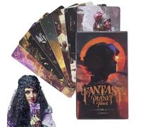 Genérico Baraja De Tarot | Mazo de Tarot | Herramienta De Adivinación con 78 Cartas Lecturas Espirituales Meditación Portátil para Aficionados Al Ocultismo