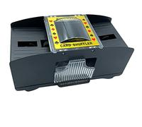 Genérico Barajador automático de Cartas eléctrico operado por baterías para 1-6 mazos Ahorra plástico fácil operar Phase 10 Skip-Bo Texas Hold em póquer Juegos en casa
