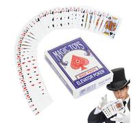 Generico Barajas De Cartas,Cartas de Poker Extraordinarias para Magia - Portátiles Para Magia A Distancia Cercana Demostraciones Reuniones Familiares Espectáculos
