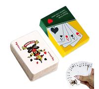 Genérico Barajas de Cartas de Juego Miniaturas,Mazo De Portátil - Juego Nocturno Familiar para Viajes,para Niños Adolescentes Magos Reuniones Familiares Jugadores Coleccionistas Viajeros Eventos