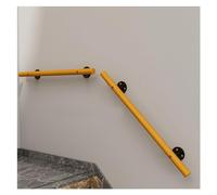 Genérico Barandilla de Madera para escaleras, Barras Antideslizantes Ajustables de 3 a 26 pies, pasamanos montado en la Pared para Ancianos y niños, Color Teca, Soporte Seguro para pasillos y escale