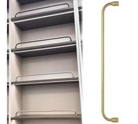 Genérico Barandilla Protectora anticaídas para estantes (Paquete de 5), Valla Multifuncional para zapateros y librerías, Barrera Frontal de Alambre Ajustable de 40 a 100 cm para entradas, Longitud de