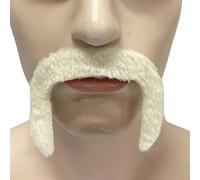 Genérico Barba Falsa Realista - Barba De Disfraz Para Navidad | Vello Facial Falso Autoadhesivo para Organizadores de Fiestas, Mascaradas, Actores de Teatro, Modelos de Fotografía, Artistas Drag