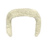 Genérico Barba Postiza,Barba De Disfraz Adhesiva - Facial Falso Autoadhesivo para Organizadores de Fiestas, Mascaradas, Actores de Teatro, Modelos de Fotografía, Artistas Drag