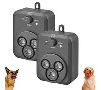 Genérico Barkbuz Anti Bark Device, Anti Dog Barking Device with 3 Modes, Qinuxs Barkbuz for Dogs, Waterproof & Rechargeable, with Led Flashlight for Small Medium Large Dogs (2Pcs)