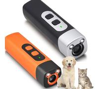 Genérico Barkbuz Anti Bark Device, Barkbuz for Dogs - 10-M Coverage, Suitable for Training to Improve Bad Behavior, Humane Behavior Training Support for Indoor/Outdoor Use (Orange*Black)