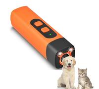 Genérico Barkbuz Anti Bark Device, Barkbuz for Dogs - 10-M Coverage, Suitable for Training to Improve Bad Behavior, Humane Behavior Training Support for Indoor/Outdoor Use (Orange)