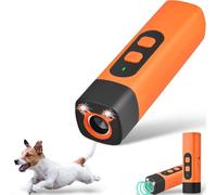 Genérico Barkshield Pro, Bark Shield Pro, Lightweight and Portable, One-Button Driving/Training, Three Adjustable Levels, Dual Flashing Lights, for All Dogs (Orange)
