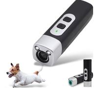 Genérico Barkshield Pro, Bark Shield Pro, Lightweight and Portable, One-Button Driving/Training, Three Adjustable Levels, Dual Flashing Lights, for All Dogs (Black)