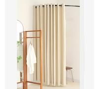 Genérico Barra de Cortina de Esquina para probador con Cortinas Opacas, Forma de C, Simple, para Tienda de Ropa, Boutique, vestidor, Pantalla de privacidad para Tienda minorista, quiosco (C