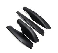 Genérico Barra Techo para Los Coches 4 Cubiertas Plástico para Portaequipajes Techo Coche Embellecedor Extremo para Toyota para Fortuner AN50 AN60 2004-2014