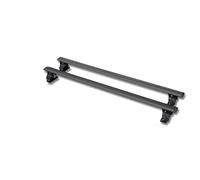 Genérico Barra Techo para Los Coches Barras Transversales Aluminio Negro para Dodge para Charger para Challenger para Dart Portaequipajes Techo con Cerradura 2 Unidades Auto Portaequipajes(Black)