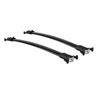 Genérico Barra Techo para Los Coches Portaequipajes Aluminio para Techo Coche Barras Transversales para Chevy para Equinox 2010-2017 con Capacidad Carga 60 Kg