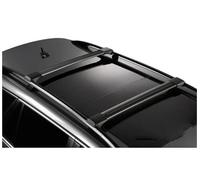 Genérico Barras de Techo 2 Uds Barras De Techo para Volvo para XC90 5-dr SUV 2002-2014 2008 257 Laterales Aleación Aluminio Baca Cruzadas Equipaje Portaequipajes de Coche(A-2)