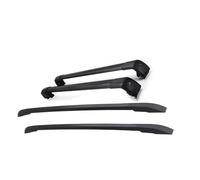Genérico Barras De Techo 4 Barras Laterales De Aluminio para Techo para VW para Amarok 2023-2024 Superior De Coche