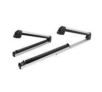 Genérico Barras de Techo Paquete De 2 Unidades Portaequipajes para Esquí Y Snowboard para Coche Aleación Aluminio para Techo Portaequipajes de Coche