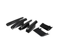 Genérico Barras de Techo Tapa De La Cubierta del Extremo Los Rieles Laterales Portaequipajes para Toyota para Highlander 2001-2007 Protección Las Patas del Estante Aluminio Barras(6PCS)