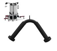 Generico Barras para dominadas dorsales | Empuñadura para gimnasio, casa fitness, asa Pulldown acolchada para entrenamiento de brazos, fortalecimiento de espalda y hombros en casa de gimnasio hombres