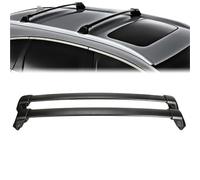 Genérico Barras Portaequipajes 2 uds Barras Cruzadas Techo para CRV 2012-2016 Equipaje Aluminio Kayaks Soporte Almacenamiento Carga Bicicletas 60KG
