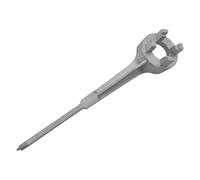 Genérico Barrel Opener Wrench - 10.24 Inch Lightweight Drum Tool | Metal Portable Oil Opener - Solid durable design for opening racing oil solvent and barrels easily at workshops garage