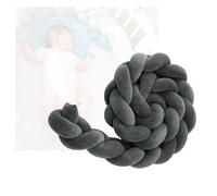 Genérico Barrera Anti-Golpes- 100cm/200cm/300cm/400cm Sistema de fijación Segura,ProtectorCunaTrenzado-300cm