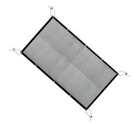 Generico Barreras para mascotas - para perros | para perros de malla de alambre | Barrera del asiento trasero del divisor de camión ajustable | Red de aislamiento plegable pesado, para A