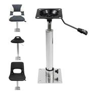 Genérico Base de Asiento del - Soporte de elevación de Kotsu, Marco telescópico Giratorio | Soporte de Acero Inoxidable, Accesorio de Silla de Asalto para la configuración del señuelo de y Ajuste d