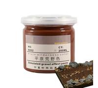 Genérico Base De Barro De - 200ml | Base En Miniatura De Micropaisaje Hecha A Mano | De Textura De La Tierra | Modelado De Terreno para Miniaturas, Wargaming, Dioramas, Modelos A Escala, Proyectos