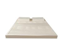Genérico Base de colchón Enrollable para Suelo, colchón Transpirable para Dormir, para Dormitorio, Plegable, 100% látex Natural, firmeza Media, diseño de Masaje Corporal de 5 cm, comod