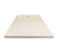 Genérico Base de colchón Enrollable para Suelo, colchón Transpirable para Dormir, para Dormitorio, Plegable, 100% látex Natural, Masaje Corporal Suave, firmeza Media, 5 cm de Grosor, 190 x 190 cm, s