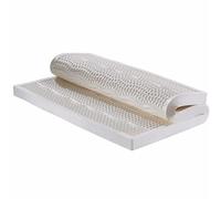 Genérico Base de colchón Enrollable para Suelo, colchón Transpirable para Dormitorio, Plegable, 100% látex Natural, Soporte de 7 Zonas, Suave y cómodo, diseño Transpirable de Panal, 10 cm de Grosor,