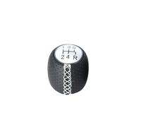 Genérico Base de la perilla de cambio Palanca de cambios 5 y 6 velocidades para Alfa para Romeo 147 Spider (2005-2011) reemplazo(12345R white line)