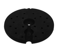 Genérico Base de Lámpara de Pie Redonda de Plástico Chasis Contrapeso para Lámpara de Escritorio Diámetro 24 Cm Bloque de Peso Estable para Iluminación de Oficina