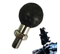 Generico Base De Montaje De Abrazadera Para Manillar De Moto, Casquillo Espejo Bici Con Soporte Universal, Soporte Resistente A Rotación 360 Grados Para Montaje Teléfono, Grabación Y Navegación