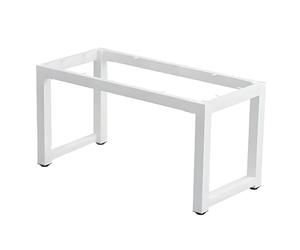 Genérico Base De Patas De Mesa Reforzadas con Travesaño: 71 X 41 X 72 Cm (Largo X Ancho X Alto), Patas De Repuesto para Encimeras De Granito, Cuarzo Y Vidrio(Blanca)