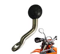 Genérico Base del morsetto per manubrio Della motocicletta per Specchio in lega Resistente antivibrante ammortizzante sicuro regolabile per Action Camera per Smartphone Impugn