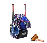 Genérico Baseball Backpack - Lightweight Large Backpack with Shoe Compartment,Softball Bat Bag - For Teen Soccer Football Sports School Game Travel Practice Training