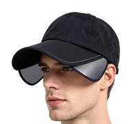 Genérico Baseball Cap - Sun Visor Hats Womens Rain Hat | Baseball Cap - Lightweight Waterproof Adjustable Polyester Wide Brim Sun Protection Hiking Running Camping Fishing Outdoor Unisex