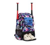 Genérico Baseball Gear Bag - Sports Backpack Carry Case, Adjustable Shoulder Strap Storage Pack, Fence Hook Utility Design, Athletic Equipment Accessory, Team Practice for Travel Training Games