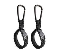 Genérico Baseball Glove Holder for Bag - Baseball Glove Holder for Bag | 2 Pieces Woven Softball Mitts Storage Rope | with Carabiner Hook Work Gloves Holders Training Break Sports Gear Field Backpack