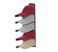 Genérico Baseball Hat Rack | Wall Mounted Baseball Hat Rack | Home Decor, Strong Storage Hanger, Multi-layer Display, Space-saving For Closet Door 42x6.5cm/16.54x2.56 Inches