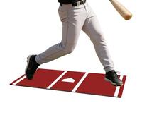 Genérico Baseball Hitting Mat - PU Silicone 135x30cm | Anti Slip Baseball Swing Training Mat Softball Practice Pad For Pitching Hitting Drill | For Home Backyard Gym Indoor Outdoor Sports Use