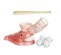 Genérico Baseball Pitching Game, Training Equipment Practice Pitching Machine, 13.39x8.66x9.06 Inches Adjustable Portable Outdoor Sports Accessories for Kids, Adults, Family Fun Activities