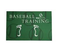 Genérico Baseball Softball Training Mat,Professional Noise Reduction Mat | Softball Batting Pad Swinging Practice Pitching Training Home and School