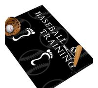 Genérico Baseball Softball Training Mat,Professional Noise Reduction Mat | Softball Batting Pad Swinging Practice Pitching Training Home and School