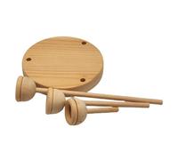 Genérico Baseball Stand, Wooden Ball Display Holder, 3.94x6.69 Inches Sturdy Showcase Rack, Stable Base for Collectible Baseballs, Softballs, Golf Balls, Tennis Balls at Home or Workplace