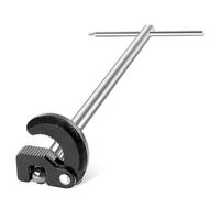 Genérico Basin Wrench, Adjustable Tap Spanner, 11,73 x 4,49 x 4,61 pulgadas, Multifunctional Disassembly Tool, Heavy-Duty Steel Build, Ideal para Kitchen, Sewer, Bathroom, Bathtub, Garden, Plumbing