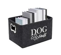 Genérico Basket Dog Toys, Pets Toy Storage Box, 14.96x10.63in Animal Set Organizer, Handle Fabric Bin, Stylish Home Décor for Storing, Pet Accessories and Supplies, Indoor, Outdoor Use